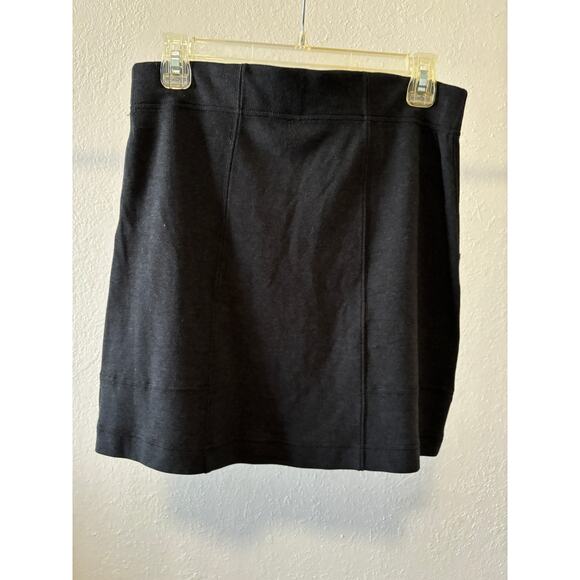 Horny Toad Knit Skirt Womens Size Small Grey Casual Athleisure Pockets Stretchy - Picture 3 of 3